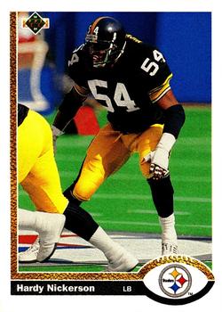 Hardy Nickerson Pittsburgh Steelers 1991 Upper Deck NFL #521